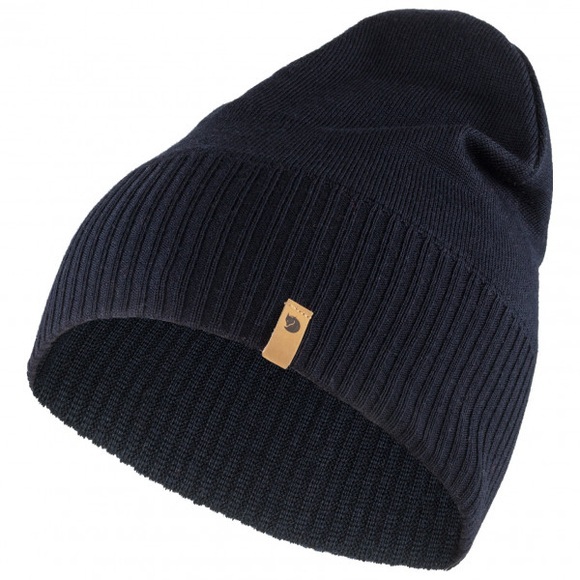 Fjällräven - Merino Lite Hat - Mütze Gr One Size schwarz/blau