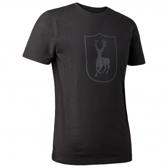 Deerhunter - Logo T-Shirt - T-Shirt Gr S schwarz