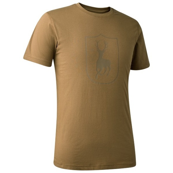 Deerhunter - Logo T-Shirt - T-Shirt Gr S braun