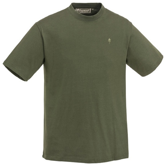 Pinewood - 3-Pack T-Shirt - T-Shirt Gr M oliv
