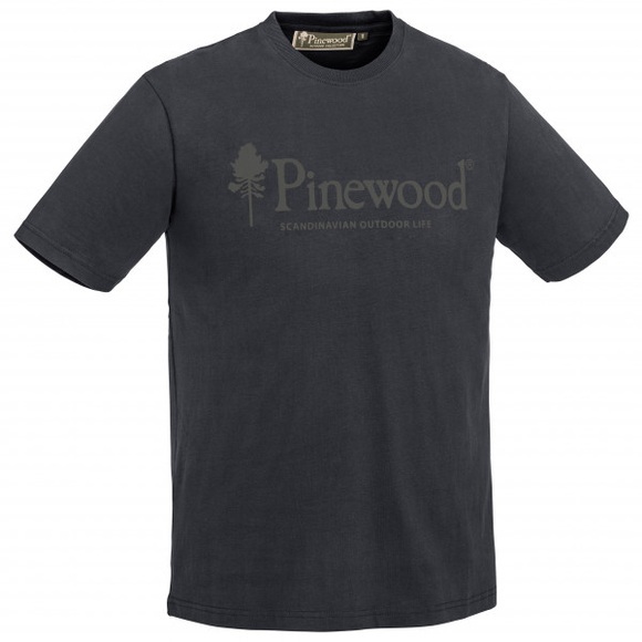 Pinewood - Outdoor Life T-Shirt - T-Shirt Gr S grau/schwarz
