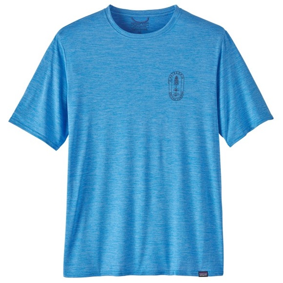 Patagonia - Cap Cool Daily Graphic Shirt Lands - Funktionsshirt Gr S blau