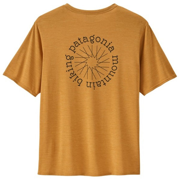 Patagonia - Cap Cool Daily Graphic Shirt Lands - Funktionsshirt Gr M orange