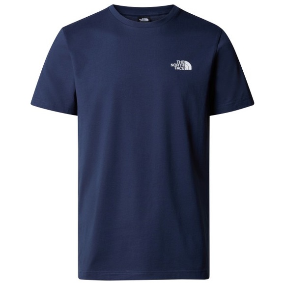 The North Face - S/S Simple Dome Tee - T-Shirt Gr L blau