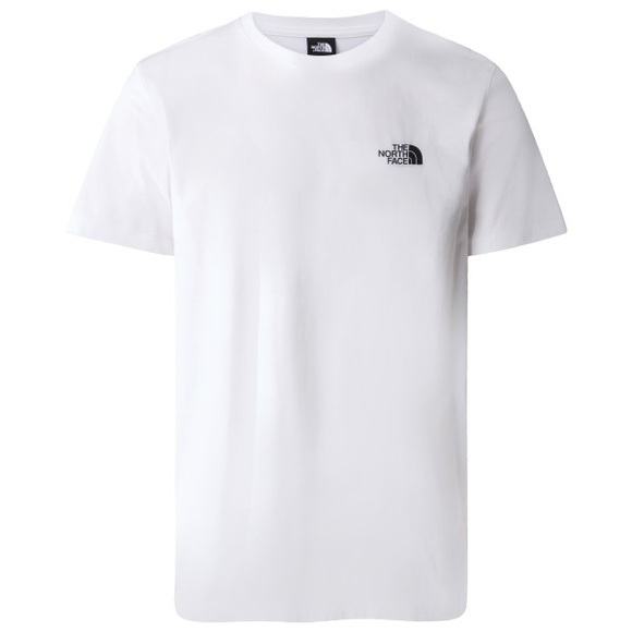 The North Face - S/S Simple Dome Tee - T-Shirt Gr S weiß