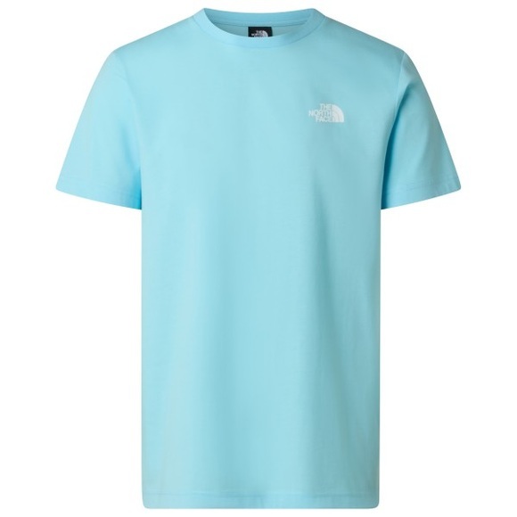 The North Face - S/S Simple Dome Tee - T-Shirt Gr M blau