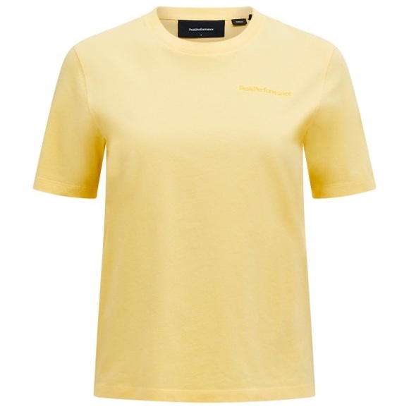 Peak Performance - Women's Original Small Logo Tee - T-Shirt Gr M beige