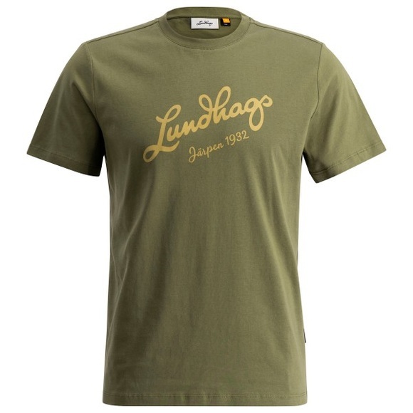 Lundhags - Järpen Logo T-Shirt - T-Shirt Gr L;M;S;XL;XXL beige;blau;oliv