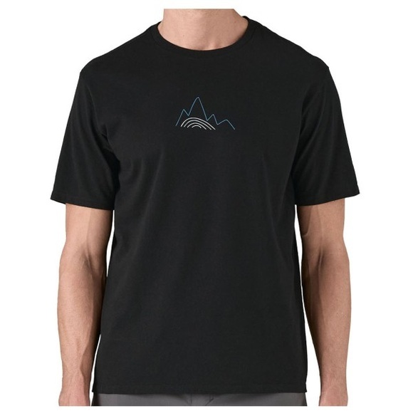 Patagonia - Berm Logo Responsibili-Tee - T-Shirt Gr XS schwarz