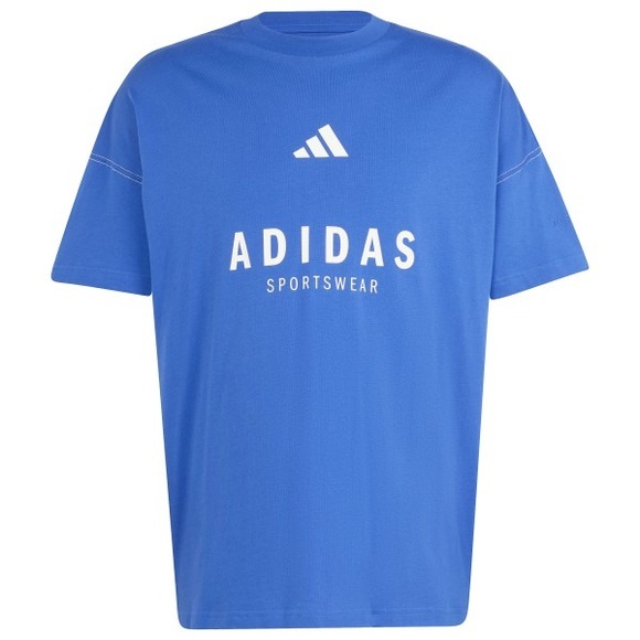 adidas - A SZN G Tee - T-Shirt Gr S - Regular blau