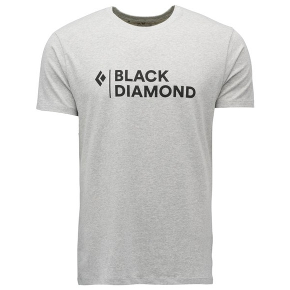 Black Diamond - Mini Stacked S/S Tee - T-Shirt Gr S grau