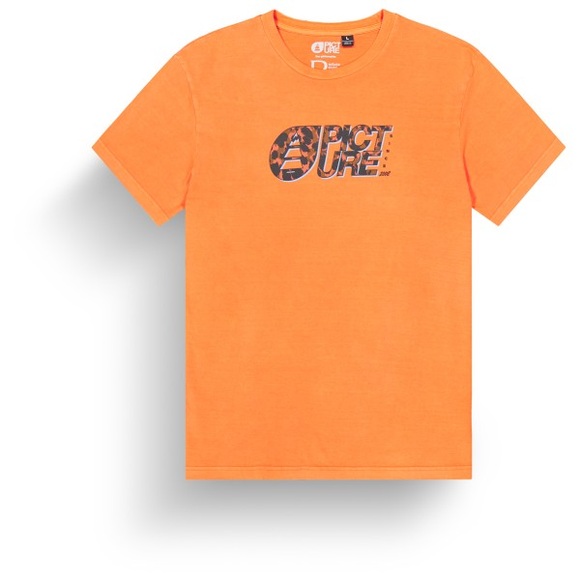 Picture - Basement Leo Tee - T-Shirt Gr S orange