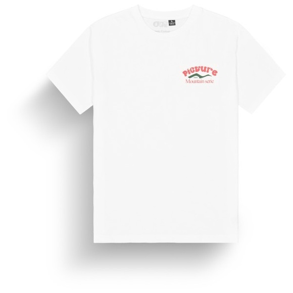 Picture - D&S Bardenas Tee - T-Shirt Gr S weiß