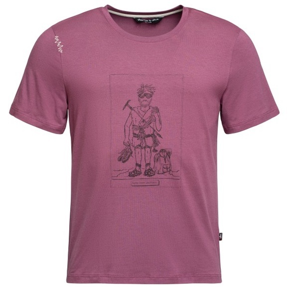 Chillaz - Homo Mons Ascendere T-Shirt - T-Shirt Gr XS lila