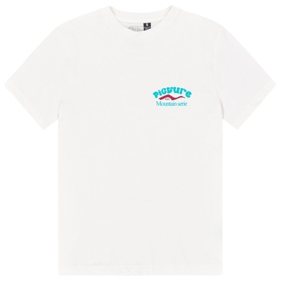 Picture - D&S Mount Aka Tee - T-Shirt Gr S weiß