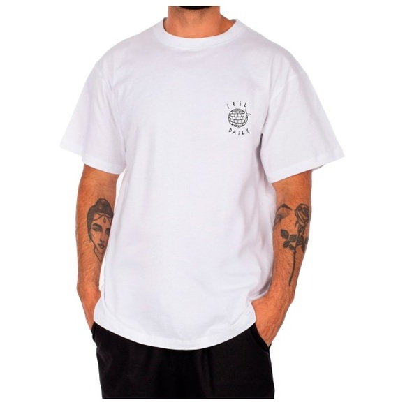 Iriedaily - Disco Doener T-Shirt - T-Shirt Gr M weiß
