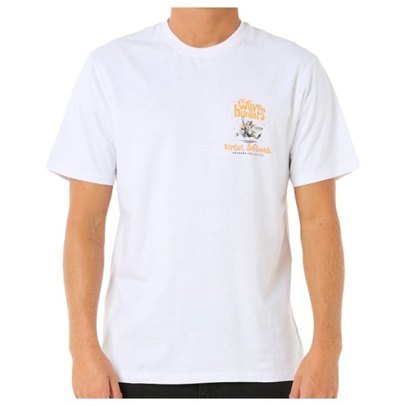 Rip Curl - Shaper Address Tee - T-Shirt Gr M weiß