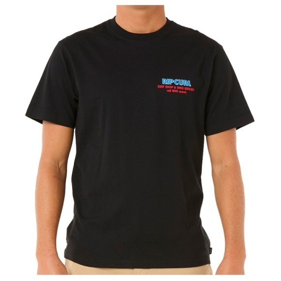 Rip Curl - Surf Revival Ding Repair Tee - T-Shirt Gr M schwarz