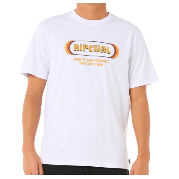 Rip Curl - Surf Revival Yo Mumma Tee - T-Shirt Gr S weiß