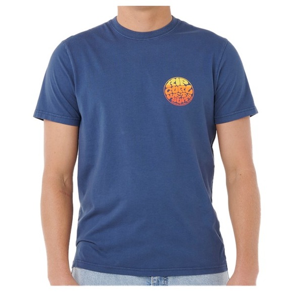 Rip Curl - Wettie Passage Icon Tee - T-Shirt Gr S blau
