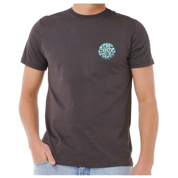 Rip Curl - Wettie Passage Icon Tee - T-Shirt Gr S grau