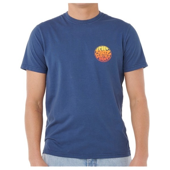 Rip Curl - Wettie Passage Icon Tee - T-Shirt Gr L;M;S;XL;XXL beige;blau;grau;weiß