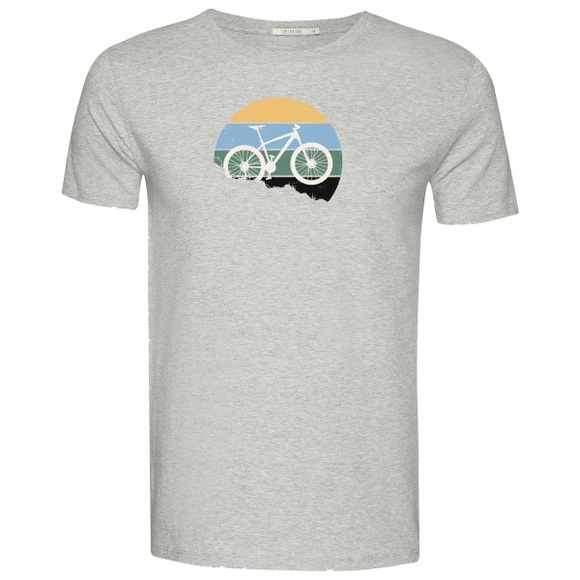 GreenBomb - Bike Downhill Guide T-Shirt - T-Shirt Gr M;XL grau