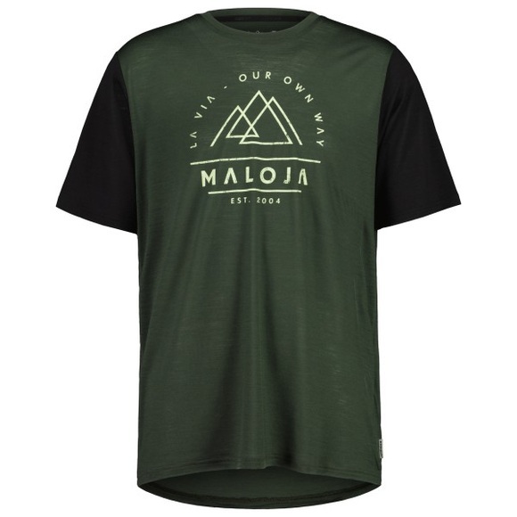 Maloja - KalmbergM. - T-Shirt Gr M grün