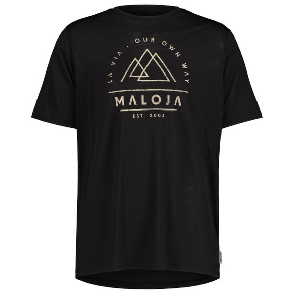 Maloja - KalmbergM. - T-Shirt Gr L schwarz