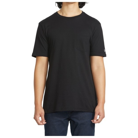 Volcom - Solid S/S Pocket Tee - T-Shirt Gr L;M;S;XL schwarz