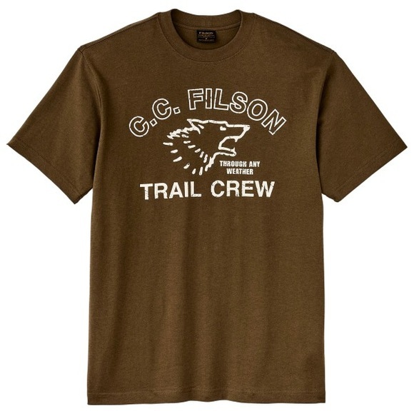 Filson - S/S Frontier Graphic T-Shirt - T-Shirt Gr S braun