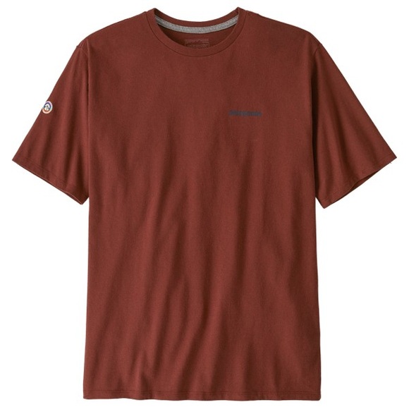Patagonia - Fitz Roy Icon Responsibili-Tee - T-Shirt Gr S rot