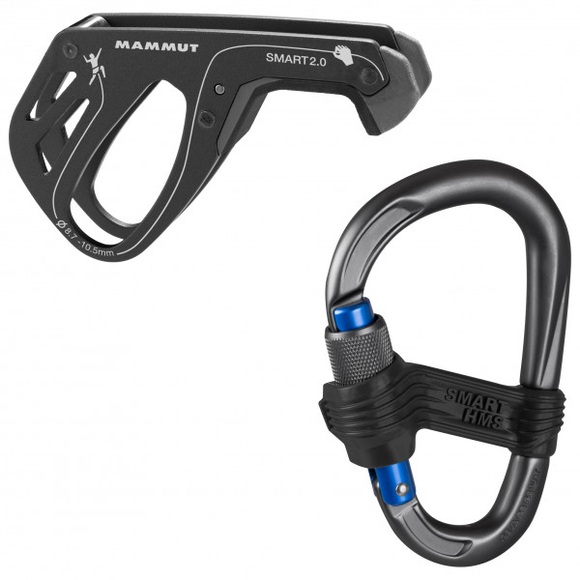 Mammut - Smart 2.0 Belay Package - Sicherungsgerät grau;schwarz