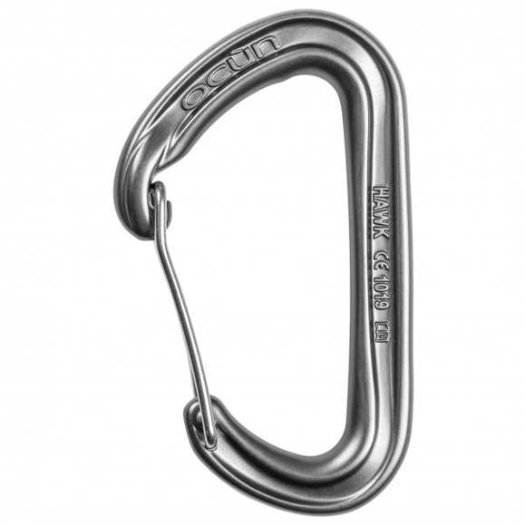 Ocun - Hawk - Schnappkarabiner grau