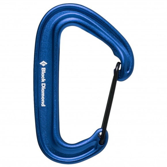 Black Diamond - Miniwire Carabiner - Schnappkarabiner blau