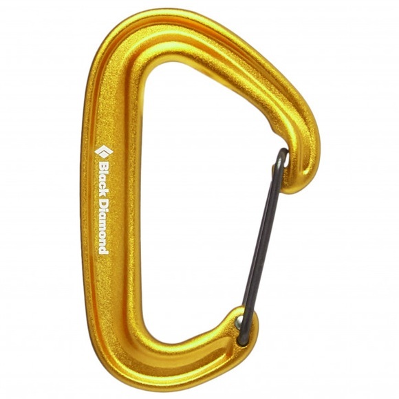 Black Diamond - Miniwire Carabiner - Schnappkarabiner gelb