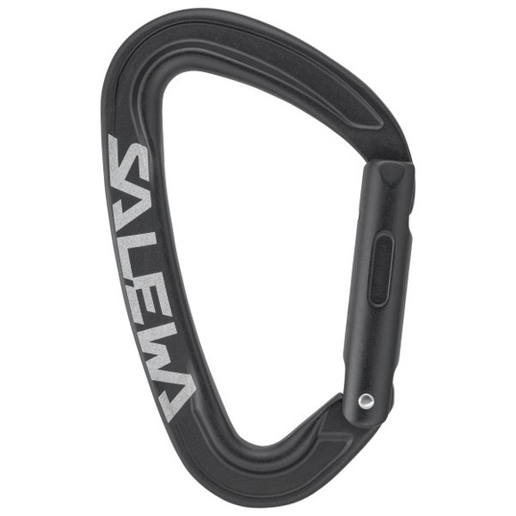 Salewa - Ortles Straight Carabiner - Schnappkarabiner grau