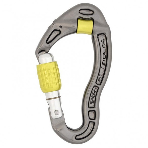 DMM - Revolver - Verschlusskarabiner gelb;grau