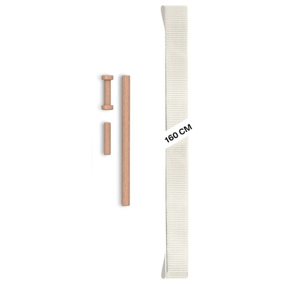 Gibbon Slacklines - Giboard Line - Slackline Gr 160 x 5 cm weiß