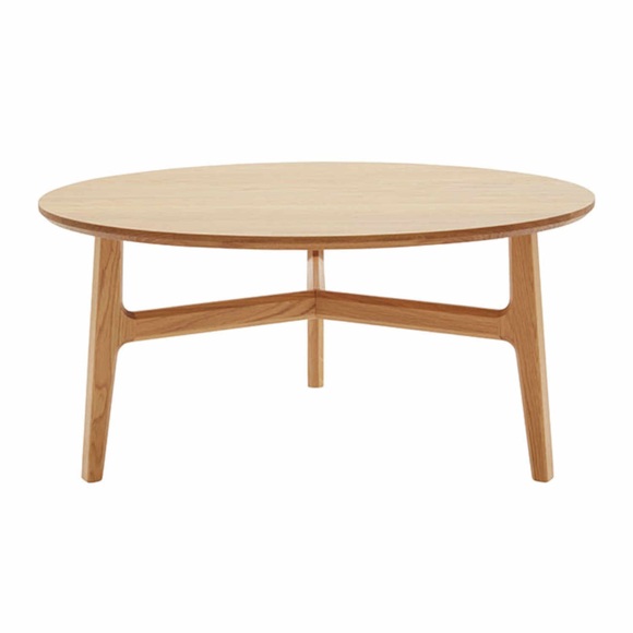 Freya Coffee Table Couchtisch, Grösse h. 50 x l. 120 x b. 60cm, Holz oak, transparent lacquer
