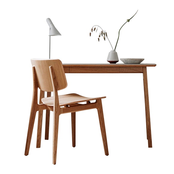 Freya Desk Schreibtisch, Grösse h. 74 x l. 110 x b. 45cm, Holz oak, oil