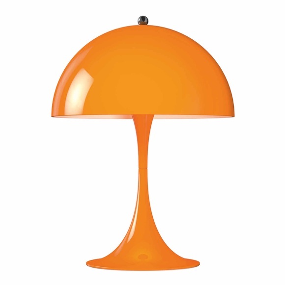 Panthella 250 (Mini) LED Tischleuchte, Farbe orange