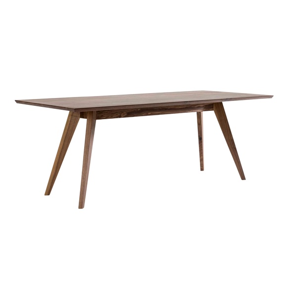 Cena Rechteck-Tisch, Holz europäischer nussbaum, Grösse b. 220 × t. 90 cm