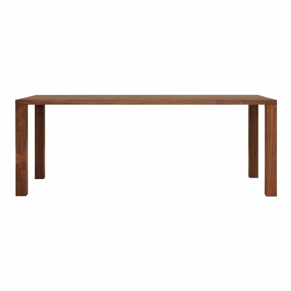 Pjur Tisch, Grösse (PJUR) b. 200 × t. 100 cm, Holz amerikanischer nussbaum