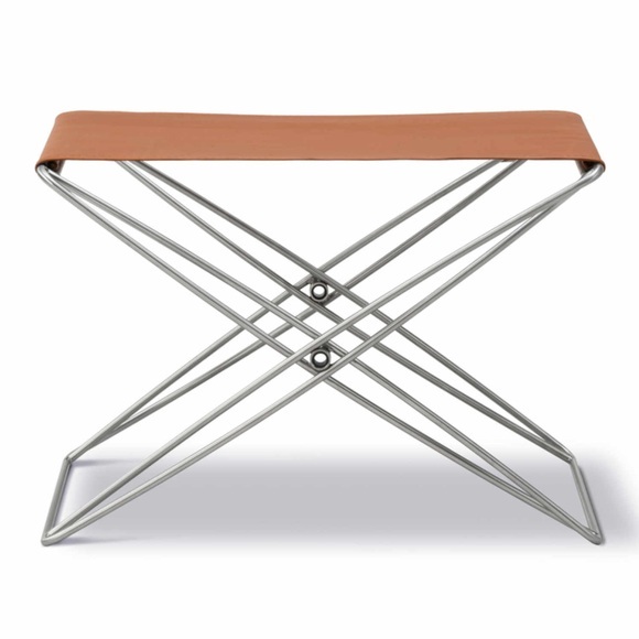 JG Stool Klappstuhl , Ausführung leder max 95 - cognac