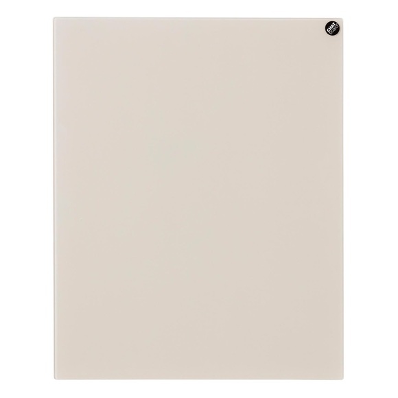 Matt Schreibtafel, Grösse 240 x 120 cm, Ausrichtung vertikal, Glas orange 10 mto