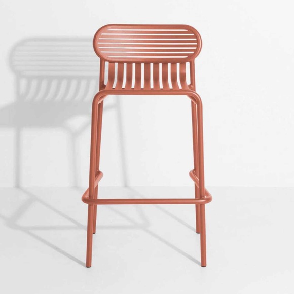 Week-End Barstool Barstuhl, Farbe terracotta