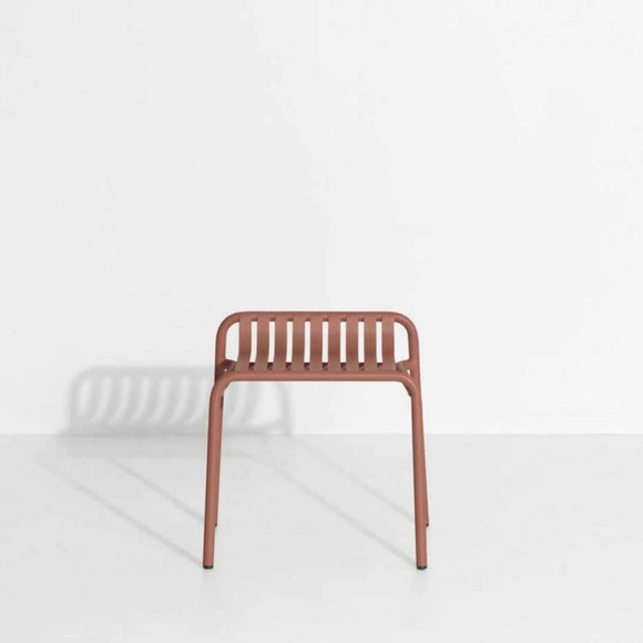 Week-End Stool Hocker, Farbe terracotta