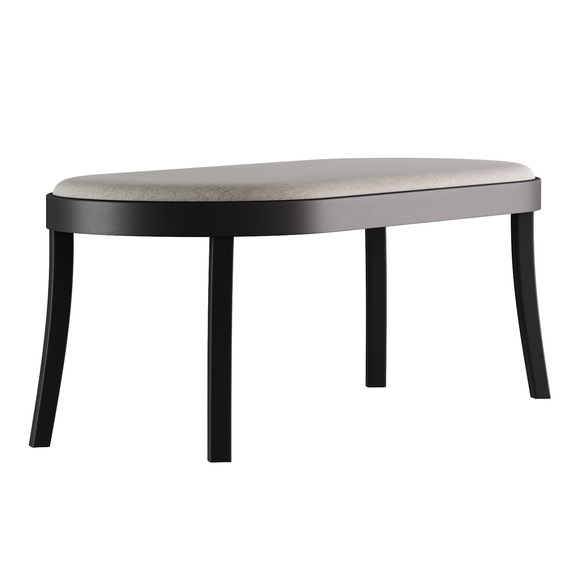 16-423 Seley Lounge Sitzbank, Holz buche natur hg520, Stoff remix 0133