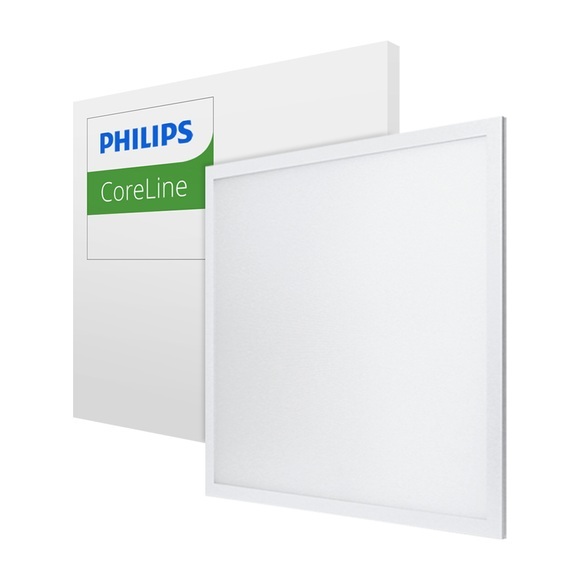 Philips LED Panel RC132V CoreLine G5 Stahl Weiß 28.5W 3400lm - 830 Warmweiß | 60x60cm - UGR < 19 - W3
